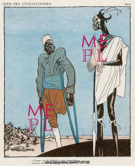 : Satire on European Colonialism : Satire on European Colonialism