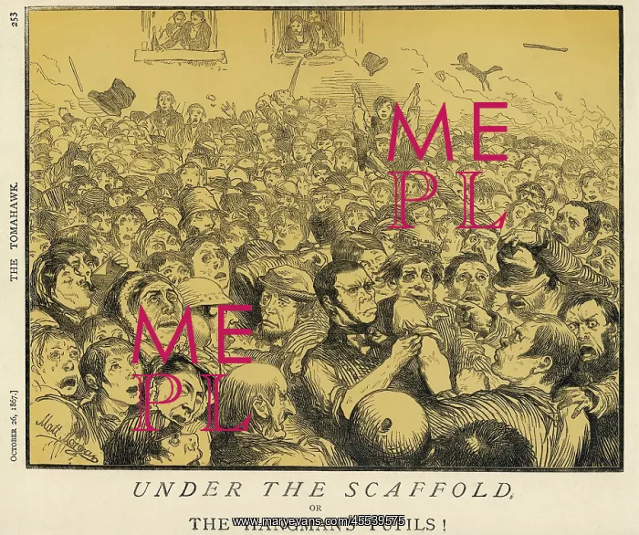 : Satire on Hanging - 1867 : Satire on Hanging - 1867