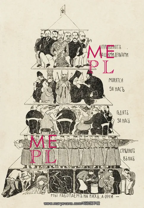 : Satire on the Russian social structure : Satire on the Russian social structure