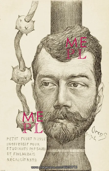: Satire on Tsar Nicholas II of Russia : Satire on Tsar Nicholas II of Russia