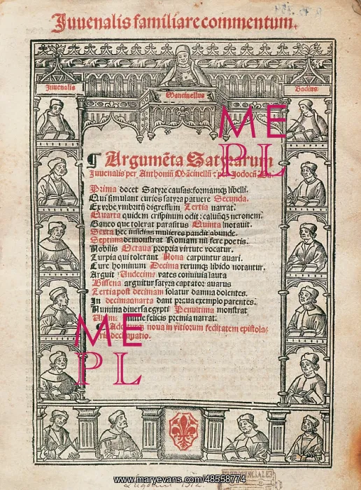 : Satires by Juvenal : Satires by Juvenal