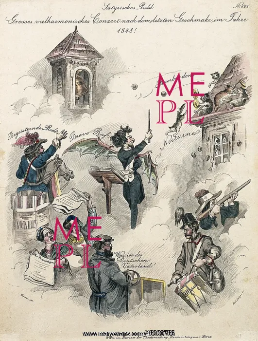: Satiric picture of the Revolution 1848 : Satiric picture of the Revolution 1848