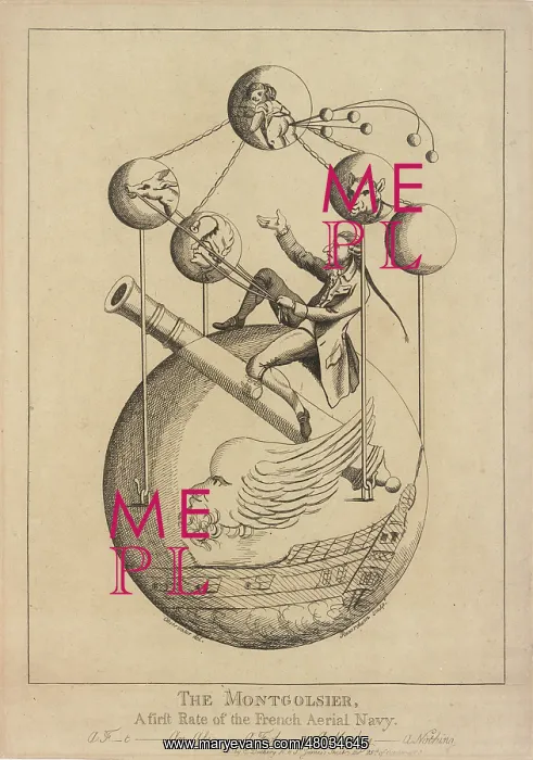 : Satirical ballooning image : Satirical ballooning image