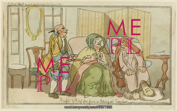  : Satirical cartoon, How d'ye do?