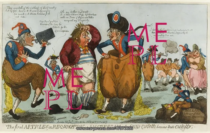 : Satirical cartoon, The First Articles in Requisition : Satirical cartoon, The First Articles in Requisition