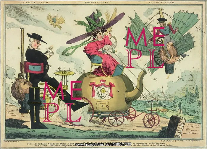 : Satirical cartoon, Locomotion : Satirical cartoon, Locomotion
