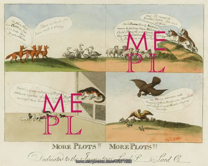 : Satirical cartoon, More Plots!!! More Plots!!! : Satirical cartoon, More Plots!!! More Plots!!!