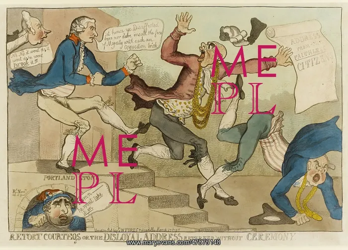 : Satirical cartoon, Retort Courteous or the disloyal address : Satirical cartoon, Retort Courteous or the disloyal address