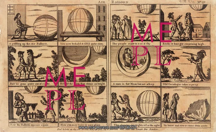 : Satirical images of an Air Balloon : Satirical images of an Air Balloon