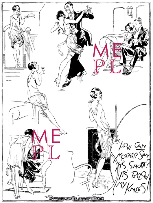 : A satirical look on changing fashions : A satirical look on changing fashions