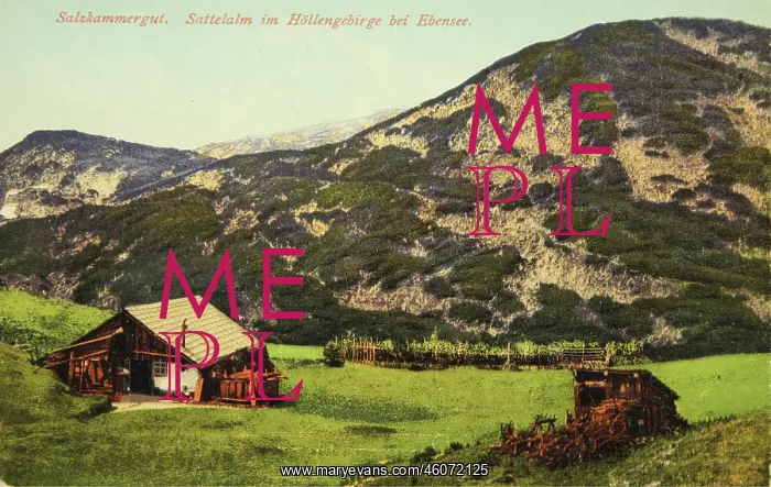 : Sattelalm in Hollen mountains near Ebensee : Sattelalm in Hollen mountains near Ebensee