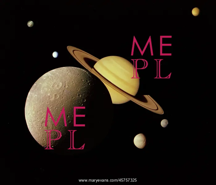 : SATURN AND ITS MOONS : SATURN AND ITS MOONS