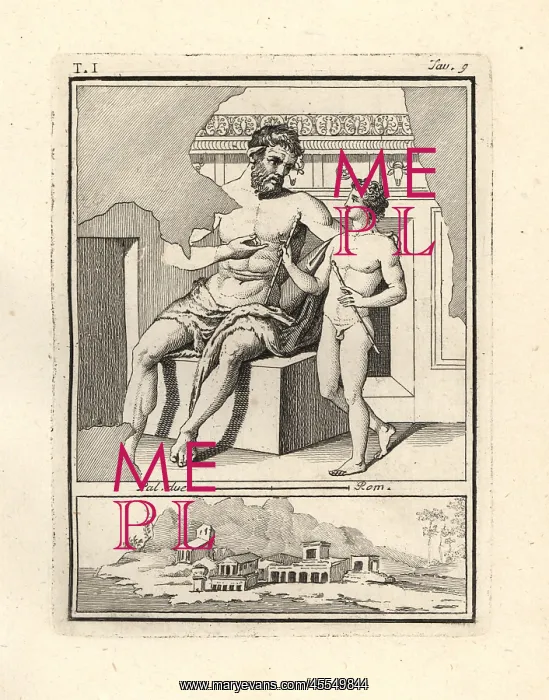 : The satyr Marsyas teaching Olympus to play : The satyr Marsyas teaching Olympus to play