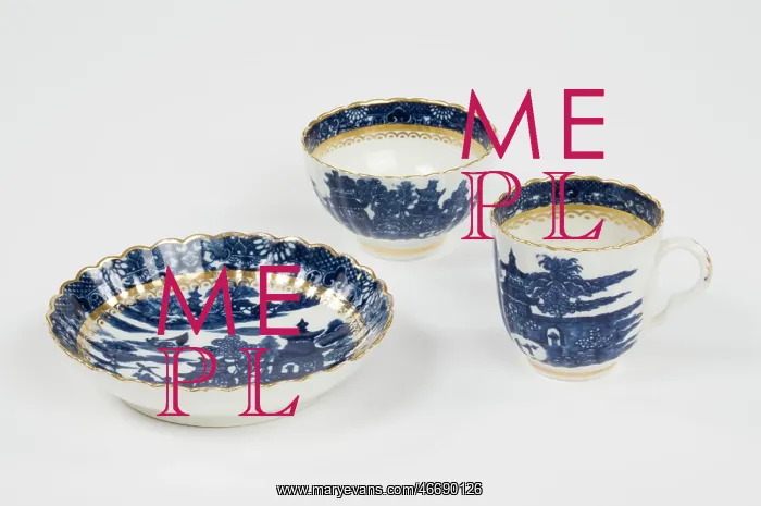 : Saucer, tea bowl and coffee cup : Saucer, tea bowl and coffee cup