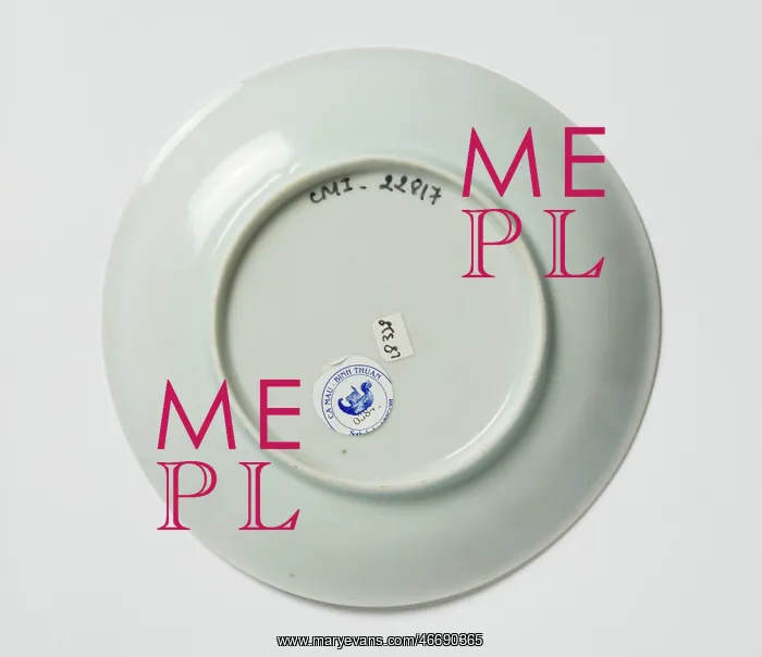 : Saucer, underside : Saucer, underside
