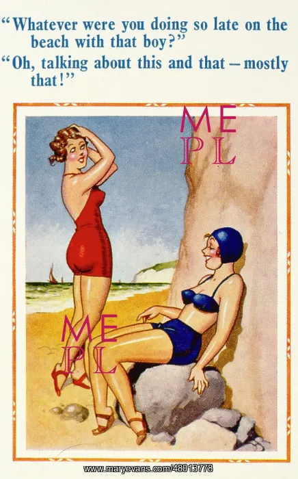 : Saucy seaside postcard : Saucy seaside postcard