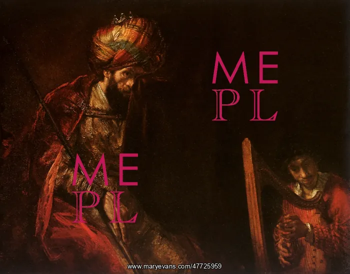 : Saul and David, by Rembrandt : Saul and David, by Rembrandt