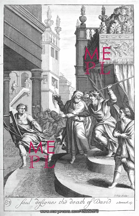  : Saul plots the death of David