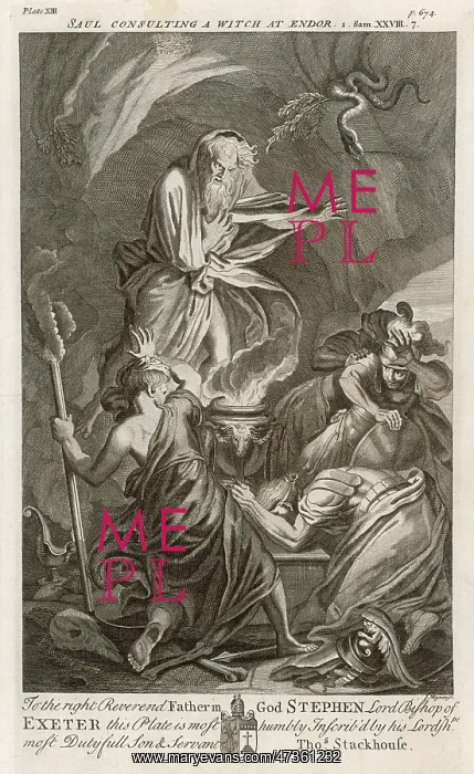 : SAUL & WITCH OF ENDOR : SAUL & WITCH OF ENDOR