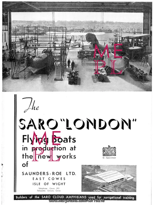 : Saunders-Roe SARO London Flying Boat : Saunders-Roe SARO London Flying Boat