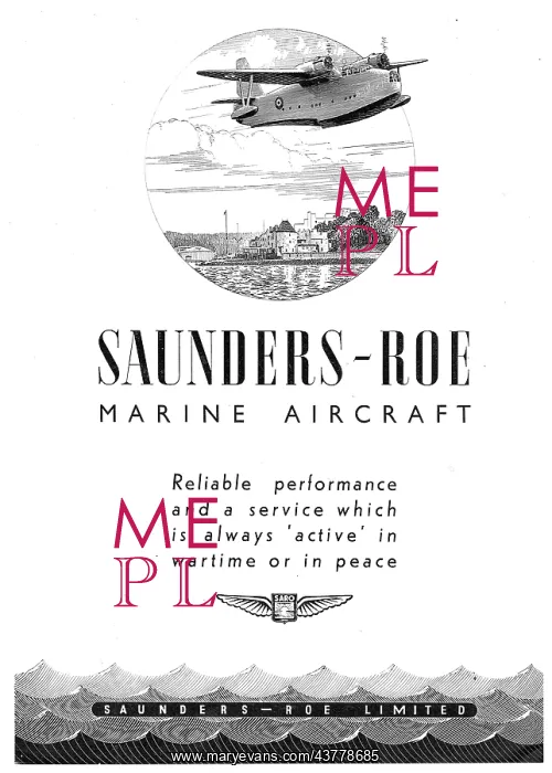 : Saunders-Roe - SARO Marine Aircraft : Saunders-Roe - SARO Marine Aircraft