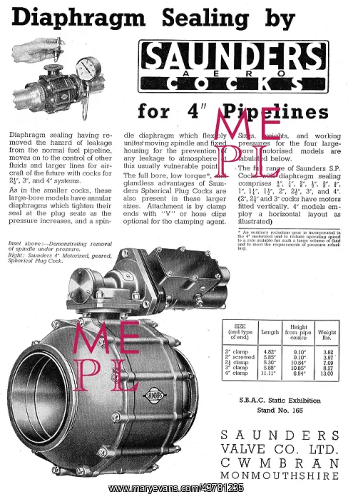 : Saunders Valve - Valves, Cocks, Piping & Diaphragms : Saunders Valve - Valves, Cocks, Piping & Diaphragms