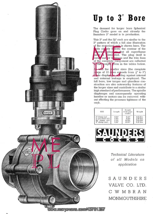 : Saunders Valve - Valves, Cocks, Piping & Diaphragms : Saunders Valve - Valves, Cocks, Piping & Diaphragms