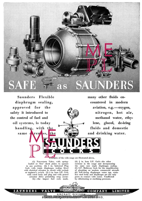 : Saunders Valves & Cocks For Fluids And Gases : Saunders Valves & Cocks For Fluids And Gases