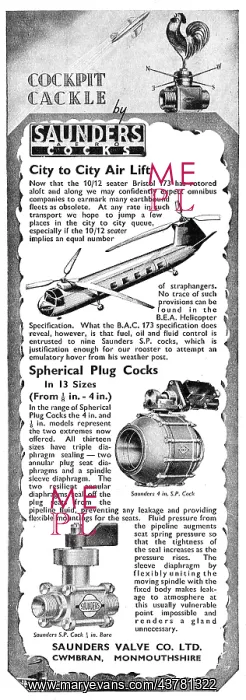 : Saunders Valves & Cocks For Fluids And Gases : Saunders Valves & Cocks For Fluids And Gases