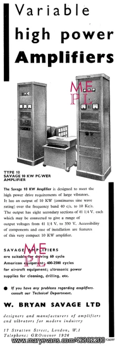 : Savage High Power Amplifiers - Vibration Test Equipment : Savage High Power Amplifiers - Vibration Test Equipment