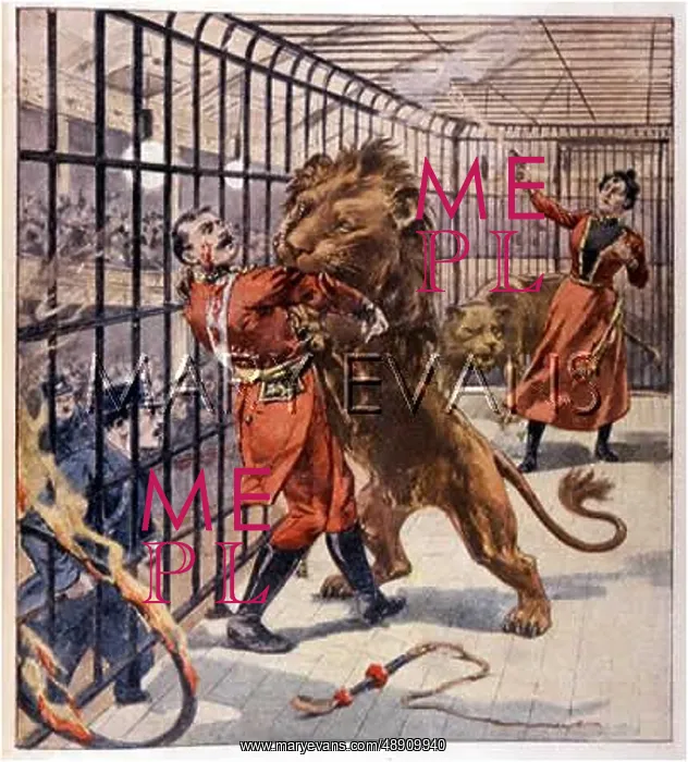 : SAVAGED BY LION : SAVAGED BY LION