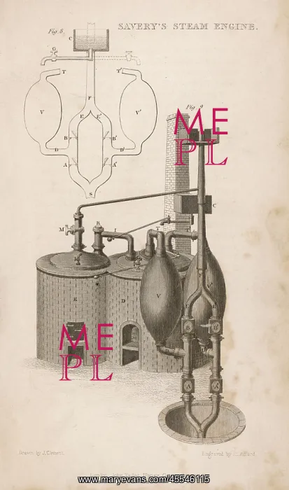  : Savery's Steam Engine