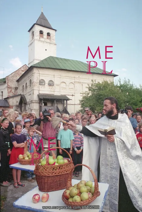 : Savior of the Apple Feast Day in Yaroslavl : Savior of the Apple Feast Day in Yaroslavl