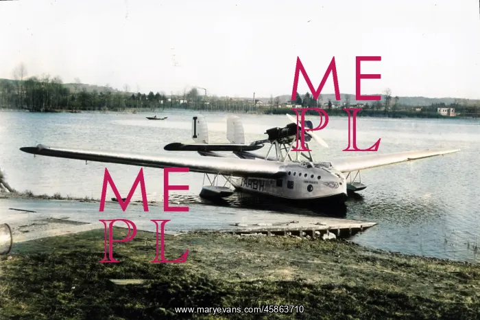 : Savoia Marchetti S63 (forward view) on water of I-AABH.? : Savoia Marchetti S63 (forward view) on water of I-AABH.?