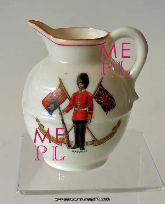 : Savoy China Jug - WWI : Savoy China Jug - WWI