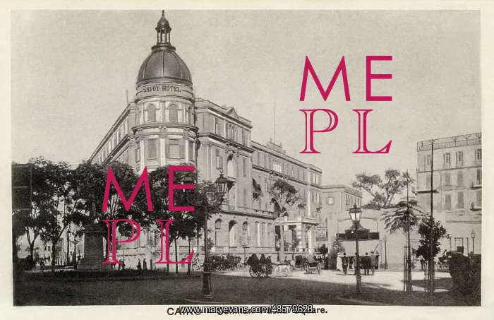 : Savoy Hotel at Soliman Pasha Square, Cairo : Savoy Hotel at Soliman Pasha Square, Cairo