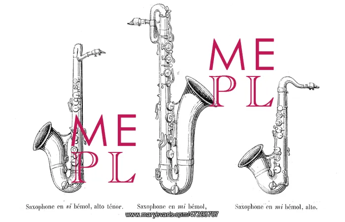 : Three Saxophones : Three Saxophones