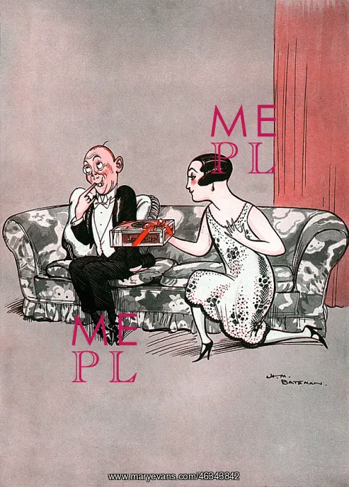 : Say It With Cigars by H M Bateman : Say It With Cigars by H M Bateman
