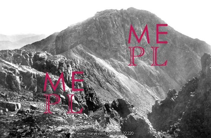 : Sca Fell, and Mickledore Chasm 1889
