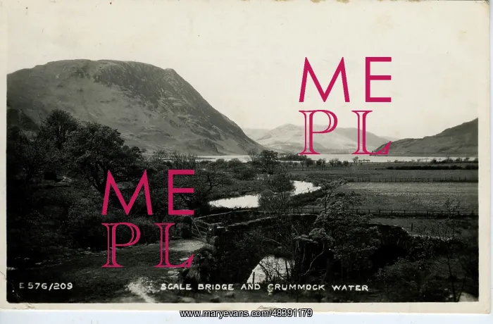 : Scale Bridge & Crummock Water, Lake District, Cumbria : Scale Bridge & Crummock Water, Lake District, Cumbria