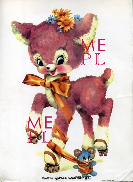 : scans - Kitsch Art, retro decal : scans - Kitsch Art, retro decal