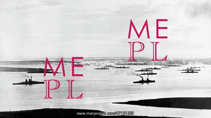  : Scapa Flow The German Fleet on 28th November 1918