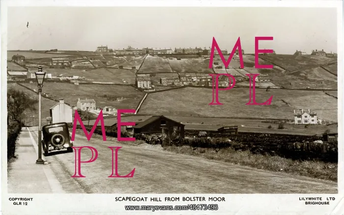 : Scapegoat Hill, Huddersfield, England : Scapegoat Hill, Huddersfield, England