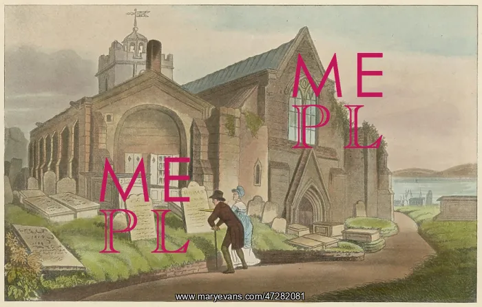 : SCARBOROUGH / CHURCH 1813 : SCARBOROUGH / CHURCH 1813