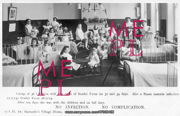 : Scarlet Fever at Barnardo's Home : Scarlet Fever at Barnardo's Home
