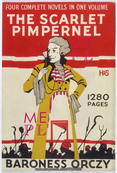 : SCARLET PIMPERNEL COVER : SCARLET PIMPERNEL COVER