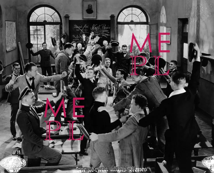 : Scene from All quiet on the Western Front, 1930 : Scene from All quiet on the Western Front, 1930