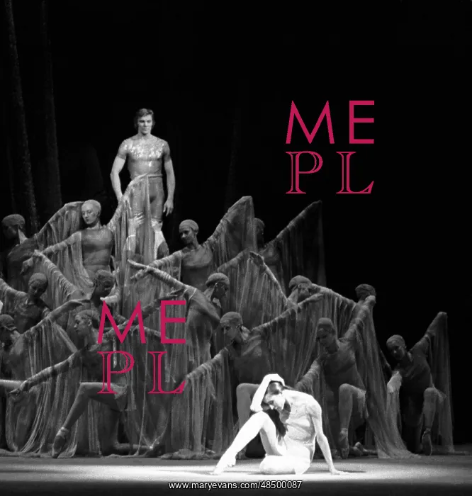 : Scene from Angara ballet, 1976 : Scene from Angara ballet, 1976