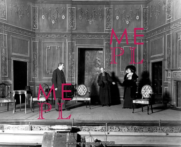 : Scene from banned play, La Vierge Folle : Scene from banned play, La Vierge Folle