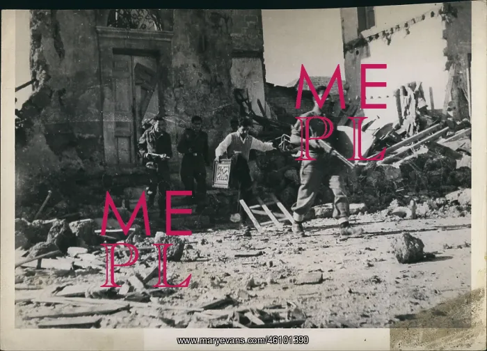 : Scene during Battle of Jaffa, Israel : Scene during Battle of Jaffa, Israel